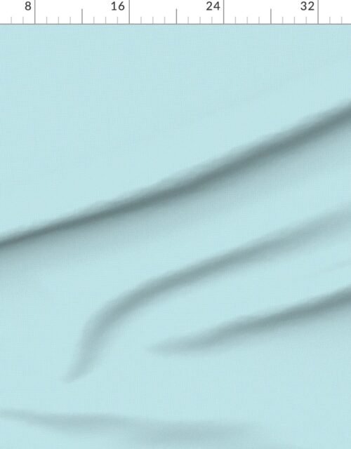 Fabric in Micro Grid Line Pattern with White Lines on Aqua Blue