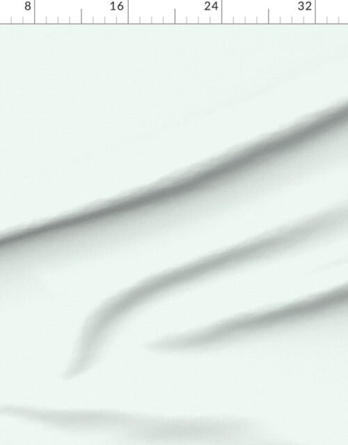Fabric in Micro Grid Line Pattern with Seafoam Green Lines on White