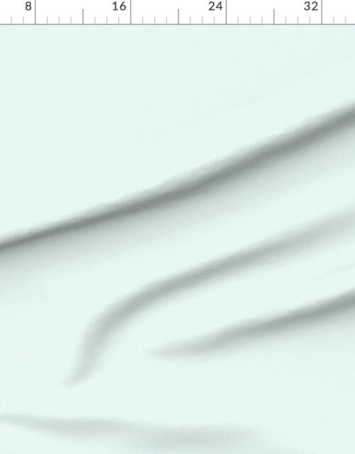 Fabric in Micro Grid Line Pattern with Mint Green Lines on White
