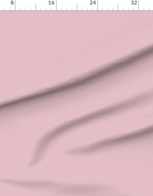 Fabric in Micro Grid Line Pattern with White Lines on Dusty Rose