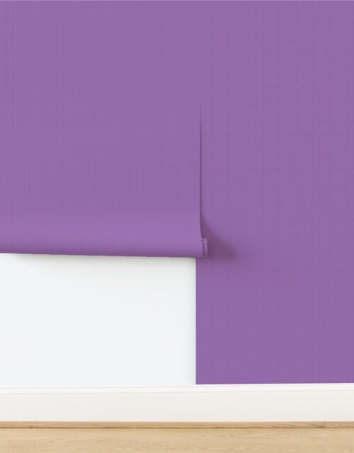 Micro Grid Line Pattern with White Lines on Soft Plum Wallpaper