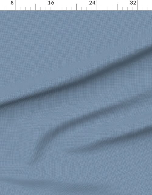 Fabric in Micro Grid Line Pattern with White Lines on Slate Blue
