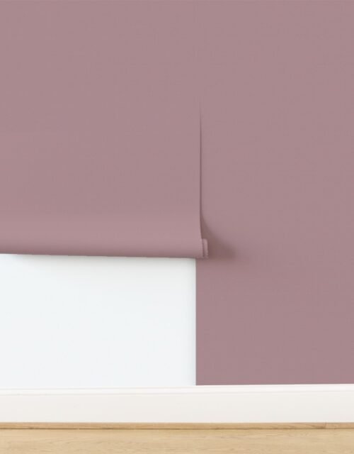 Micro White and Cranberry Shepherds Check Antique Vintage Pattern Wallpaper