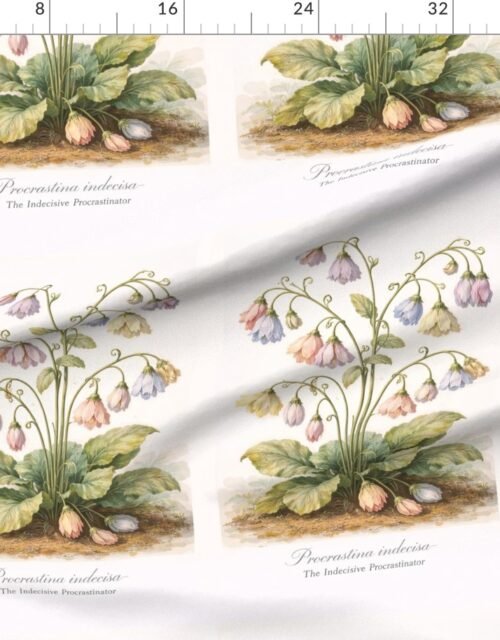 Fabric in Procrastina indecisa - The Indecisive Procrastinator Botanical