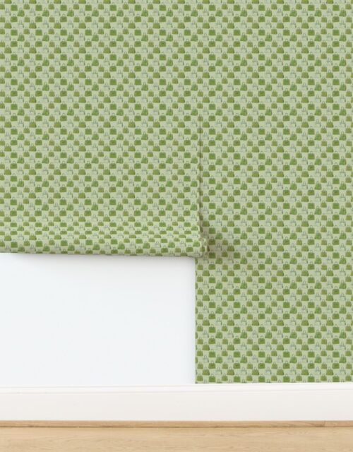 Gator Green Croc Texture Handbag Fashion Small Repeat Pattern Wallpaper