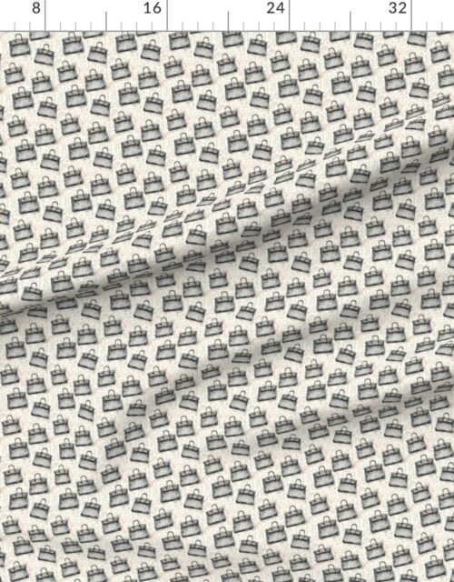 Fabric in Luxury Python Handbag Mini Repeat Pattern on Soft Blush Speckle