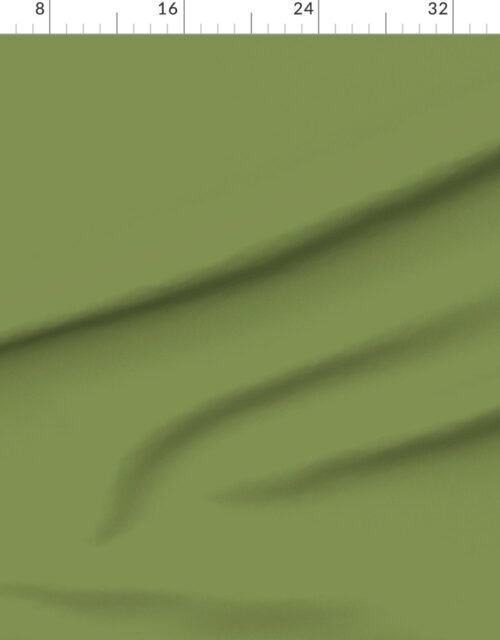 Fabric in Zombie Olive Solid Color The Intentionally Unloved Collection