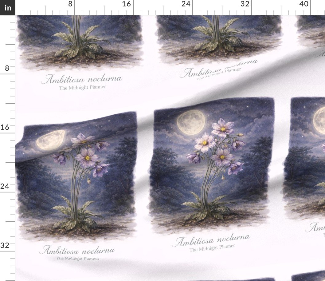 Fabric in Ambitiosa Nocturna – The Midnight Planner Fabric in Ambitiosa Nocturna - The Midnight Planner
