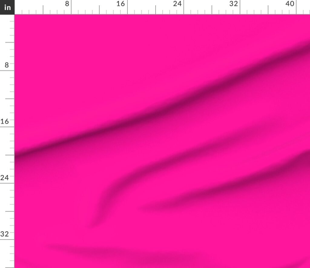 Neon Hot Pink Coordinate Solid for Neo Deco Prints Fabric design