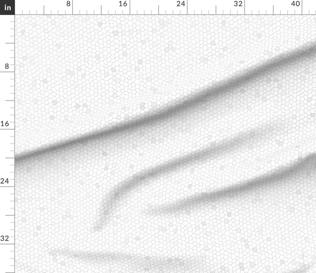 Large Craquelure Eggshell Pattern in Off-White with Cream Eggshell Fabric design