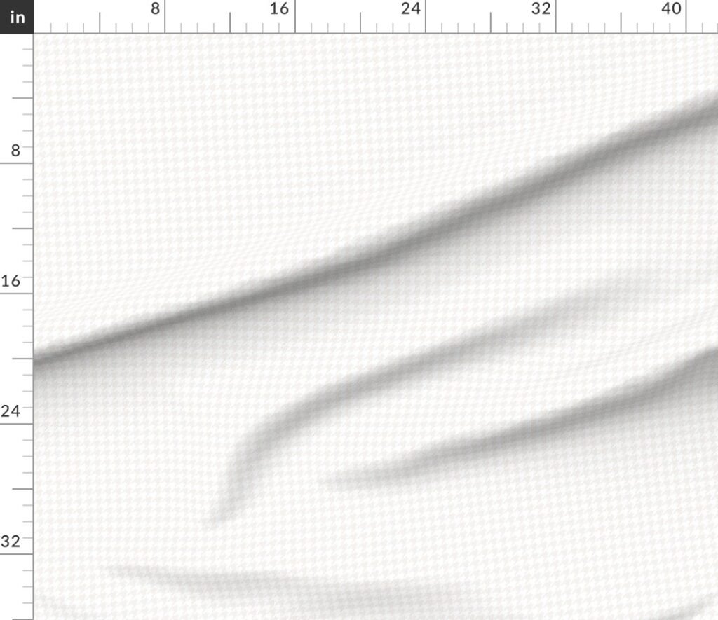 Small Bone White Houndstooth Check Pattern Fabric design