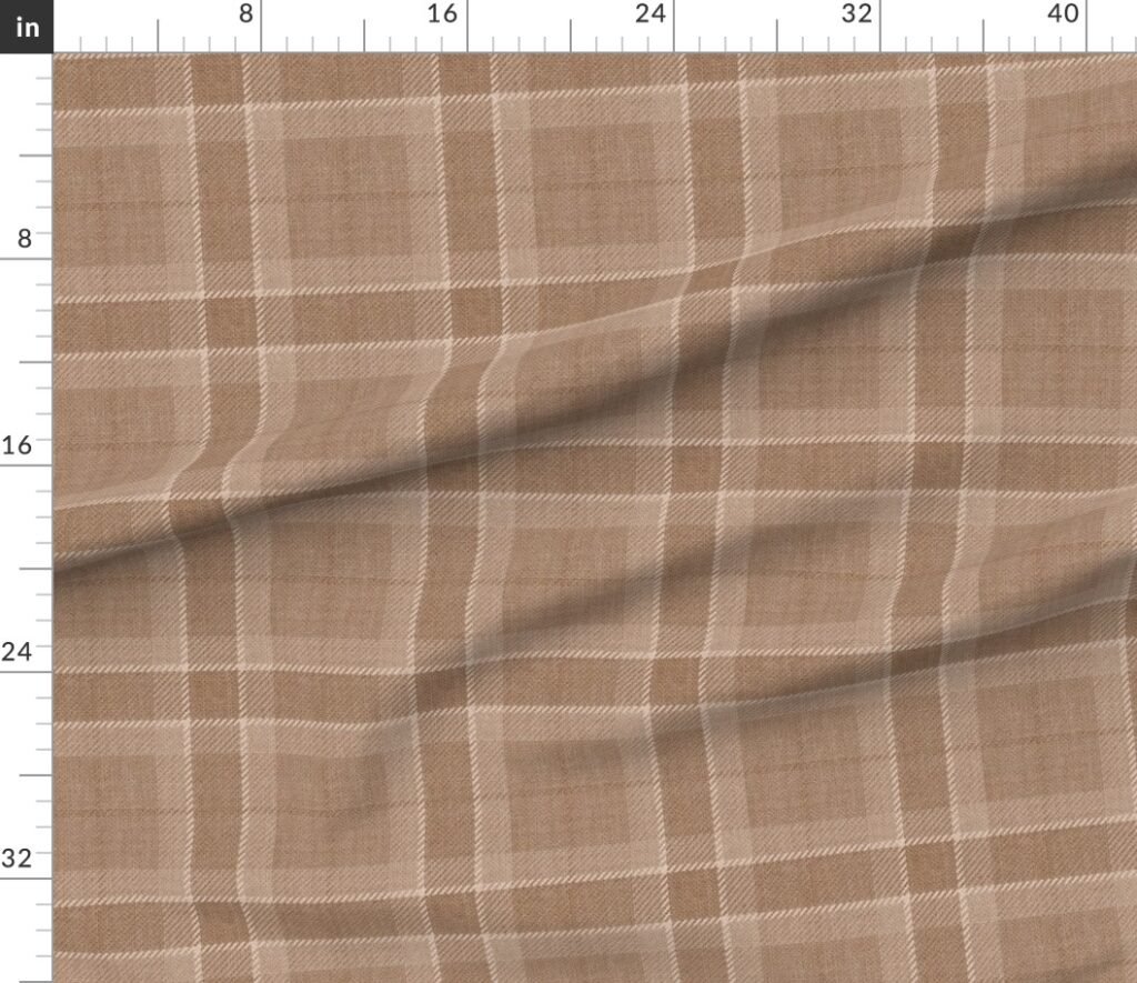 Light Abe t Wool-Texture Tartan Plaid Fabric Fabric design
