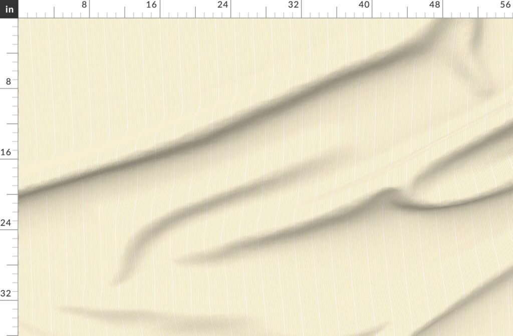 1 Eighth Inch Orange Stripe Pattern Minimal Fine Line Fabric design