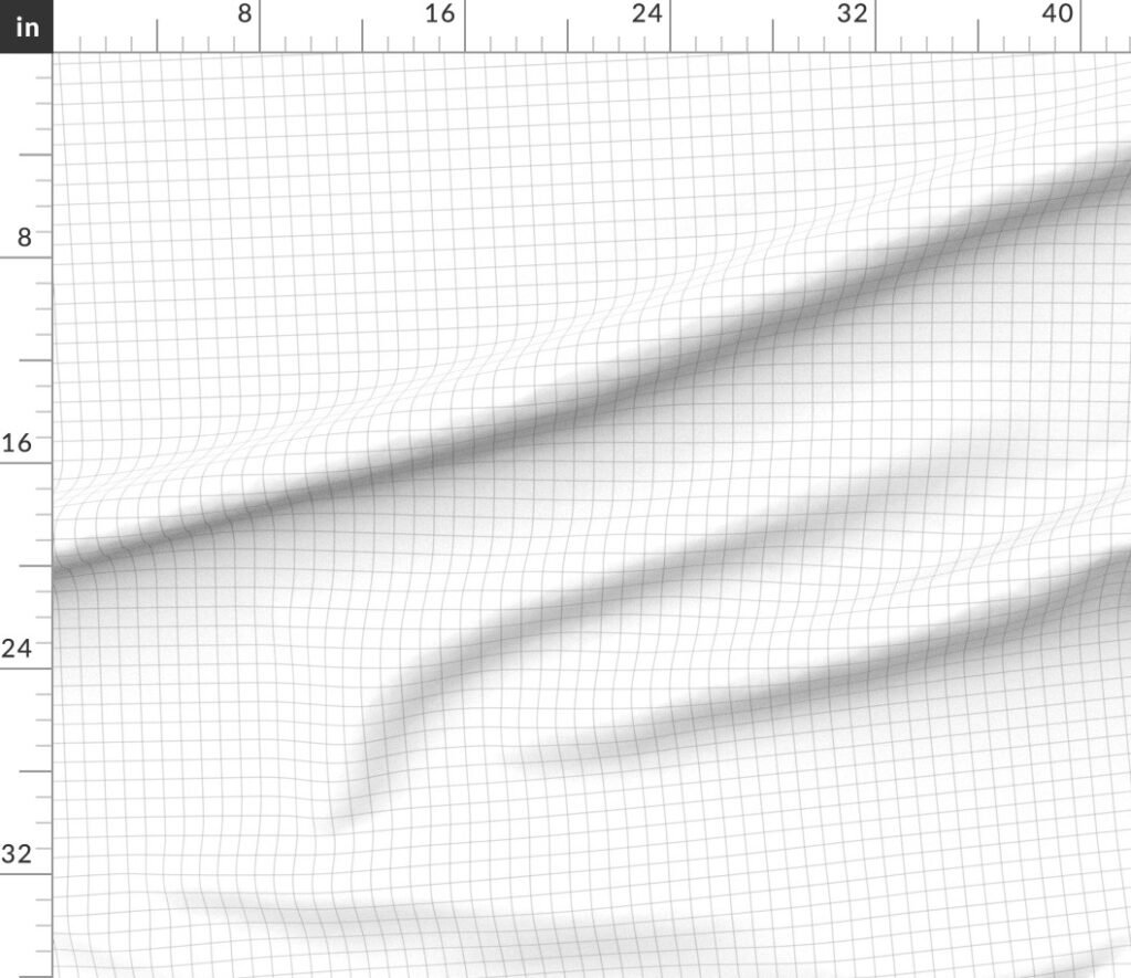 3 Quarter Inch Gray Grid Line Pattern Minimal Geometric Fabric design