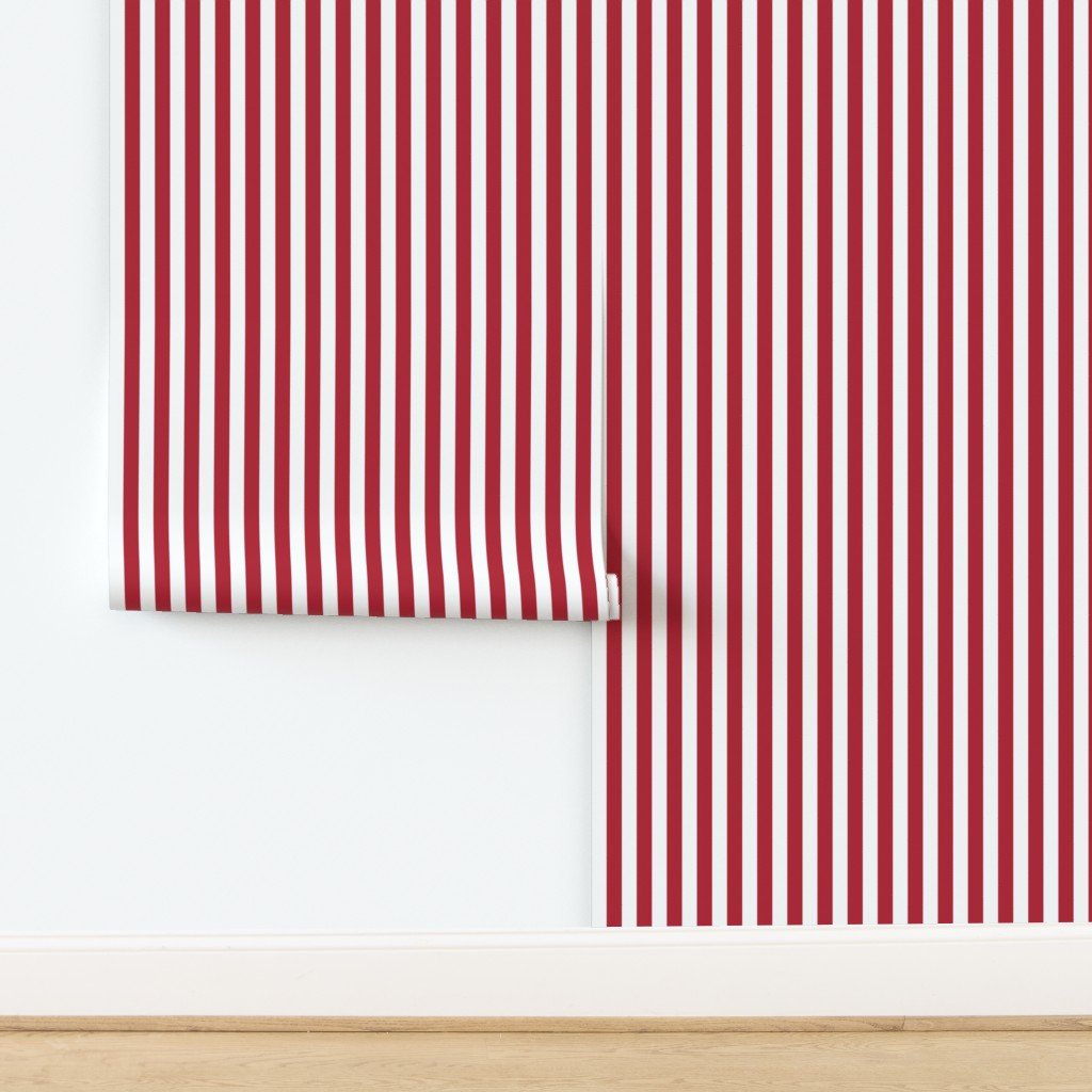 USA Vertical Flag Red and White Stripes Wallpaper design