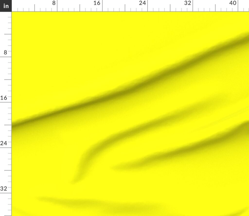 Bright Fluorescent Yellow Neon Fabric design