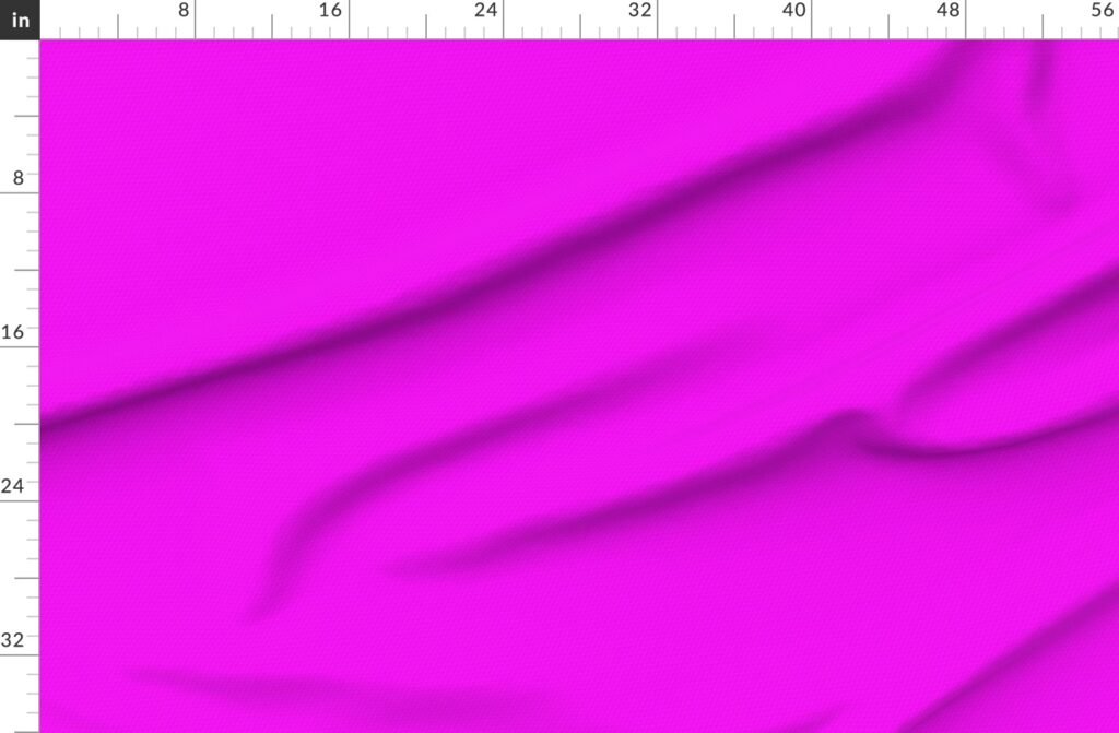 Bright Neon Pink Golf Ball Dimples Fabric design