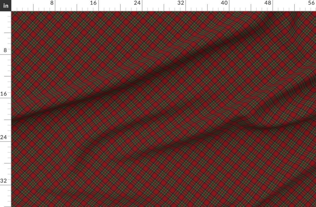 Royal Stewart Tartan Stuart Clan Plaid Tartan Fabric design