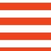 Citrus Orange Horizontal Tent Stripes Florida Colors of the Sunshine State