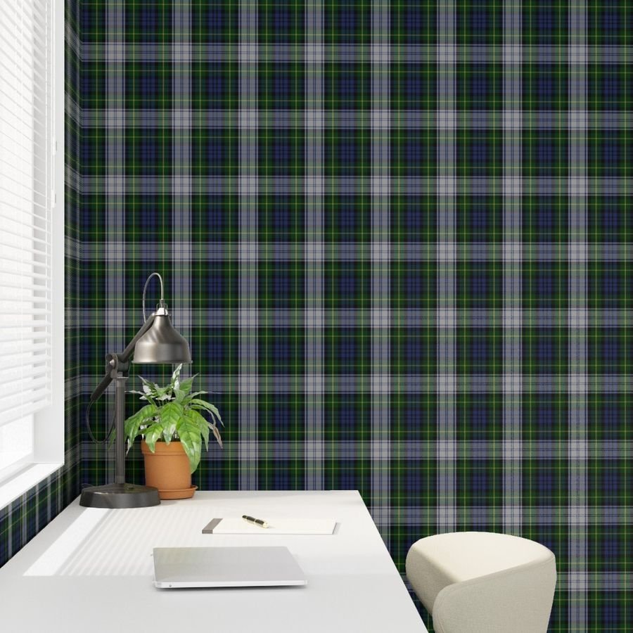 Larger Dress Gordon Scottish Tartan Plaid Pattern Wallpaper gordon kilt wallpaper