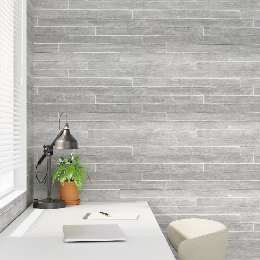 Small Whitewashed Wood Flooring Decking Planks 2 1/4 inch Parquet Wallpaper white wood wallpaper