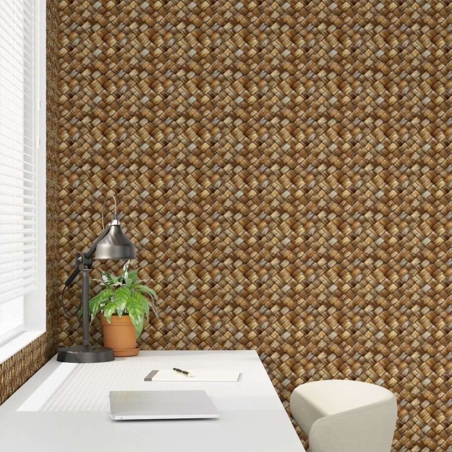 Scottadam Natural Woven Texture In Ceramic Finish Background In Wallp Wallpaper organic texture wallpaper
