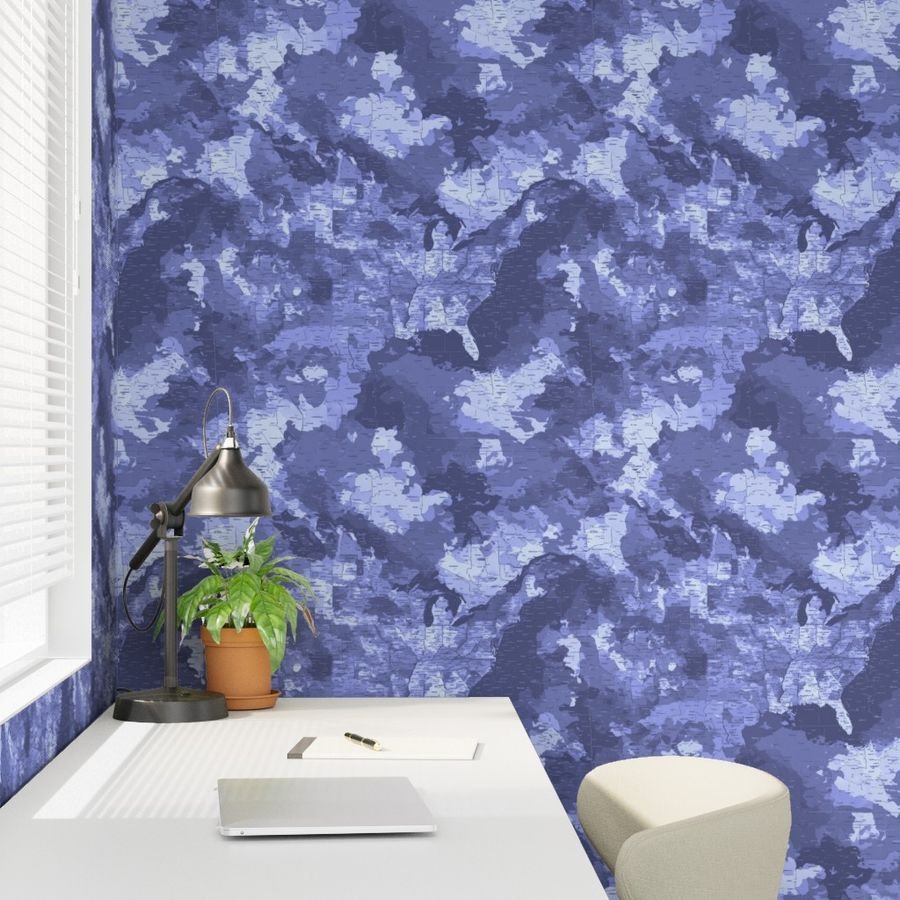 USA State Outline Navy Camouflage Repeat Wallpaper geography wallpaper