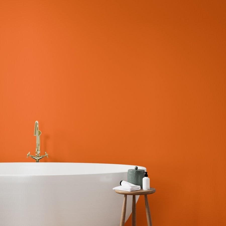 Bright Neon Orange Russet 2018 Fall Winter Color Trends Wallpaper bright neon wallpaper