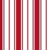 Cherry Orchard Red and White Vertical French Stripe