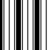 Black and White Vertical French Stripe