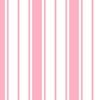 Palm Beach Pink and White Vertical French Stripe