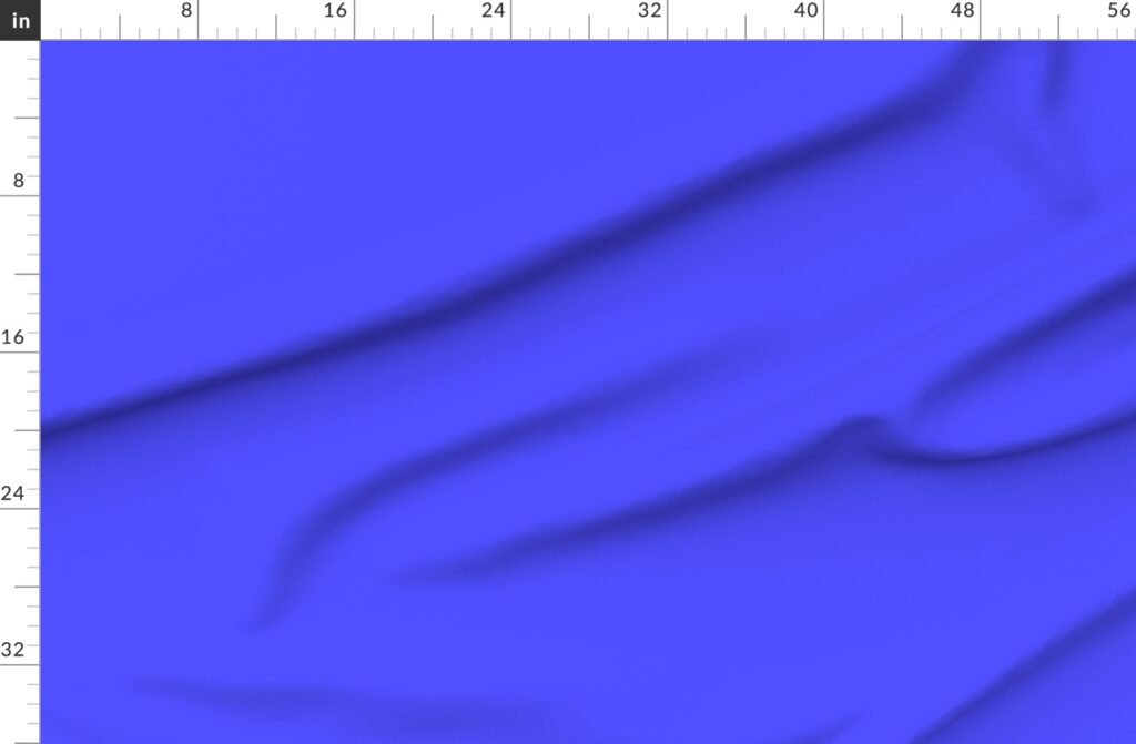 Neon Electric Blue Coordinate Solid for Neo Deco Prints Fabric design