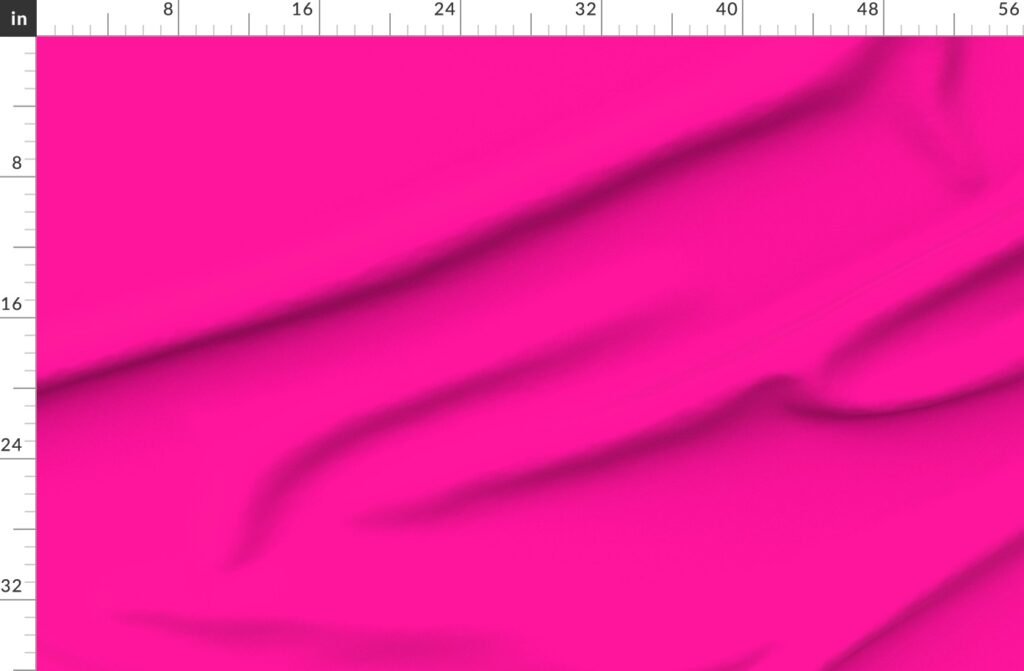 Neon Hot Pink Coordinate Solid for Neo Deco Prints Fabric design