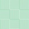 Patchwork Quilt Squares in Shades of Clover Green Seersucker-look Stripes