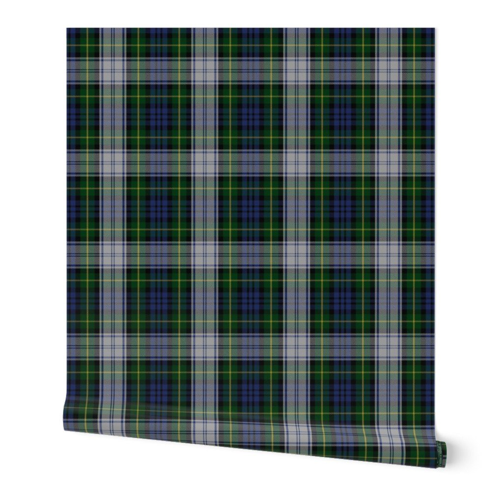 Larger Dress Gordon Scottish Tartan Plaid Pattern Wallpaper gordon wool wallpaper
