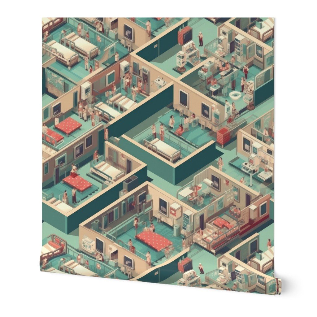 Wallpaper hospital wards wallpaper