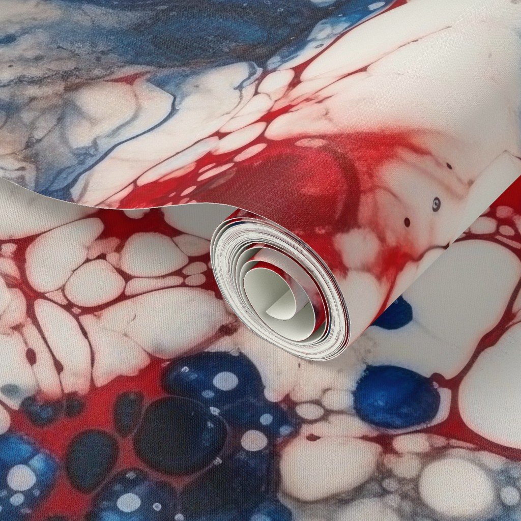 Red White and Blue Alcohol Ink USA Patriotic Flag Colors Alcohol Ink Wallpaper red and blue wallpaper
