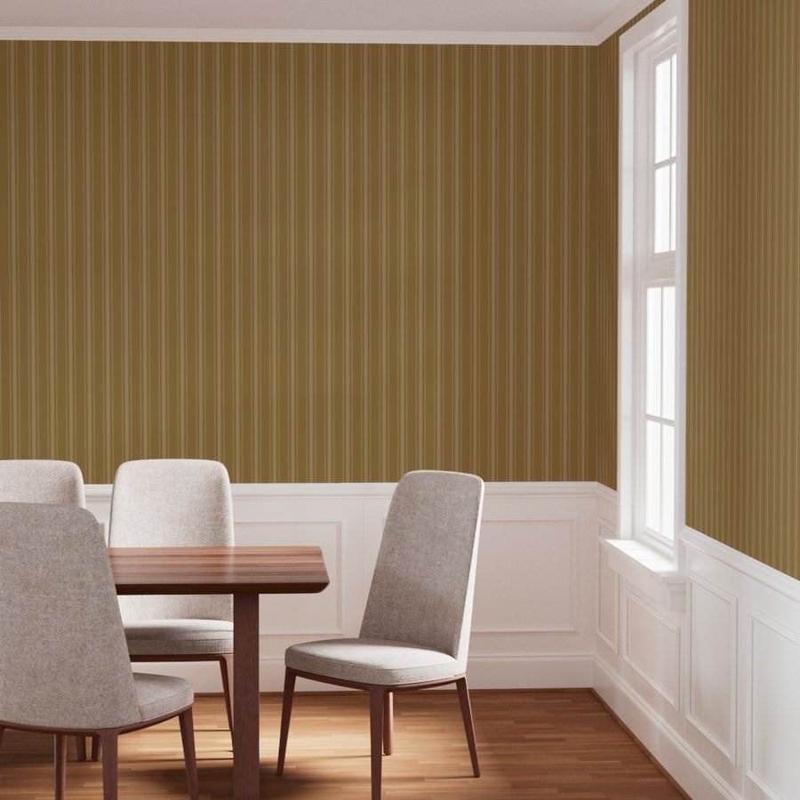 Tan French Provincial Mattress Ticking Wallpaper provincial ticking wallpaper