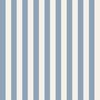 Classic Dusty Blue and Ivory One Inch Broad Stripe Pattern