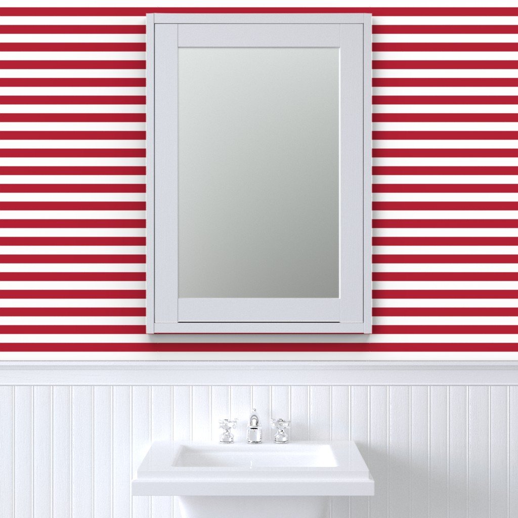USA Flag Red and White Stripes Wallpaper horizontal stripe wallpaper