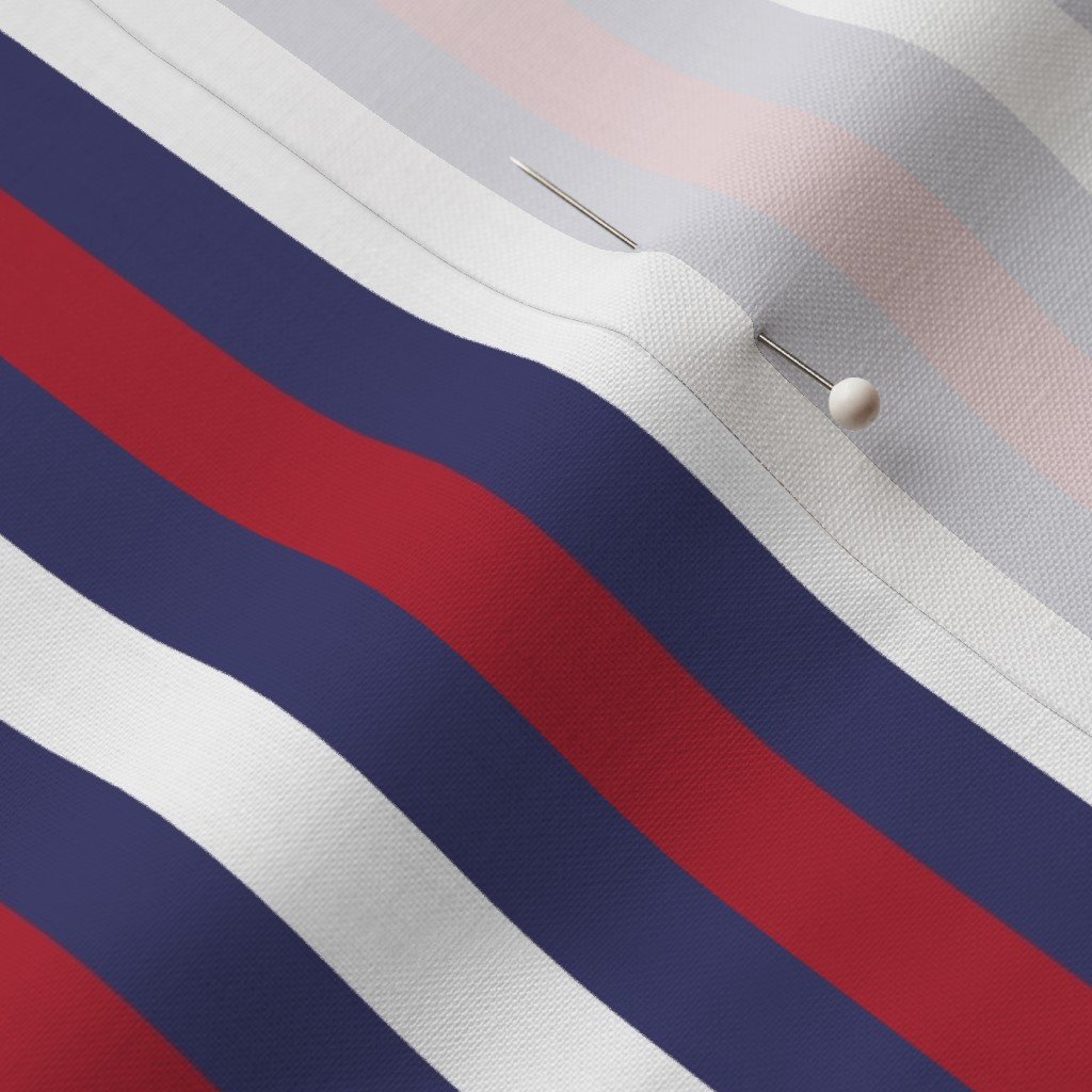 Small USA Flag Alternating Blue with Red and White Stripes Fabric flag stripes fabric