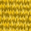 Endless Evergreen Forest with Fir Trees in Shades of Orange