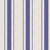 Periwinkle Blue Antique Vintage Mattress Ticking Stripe on Cream
