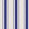 Cornflower Blue Antique Vintage Mattress Ticking Stripe on Cream