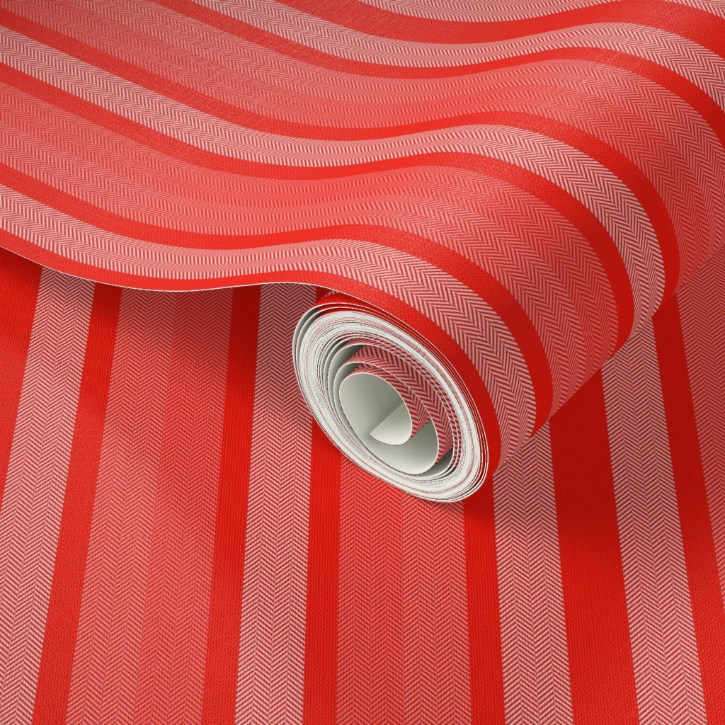 Small Coral Shades Modern Interior Design Stripe Wallpaper modern design stripe wallpaper