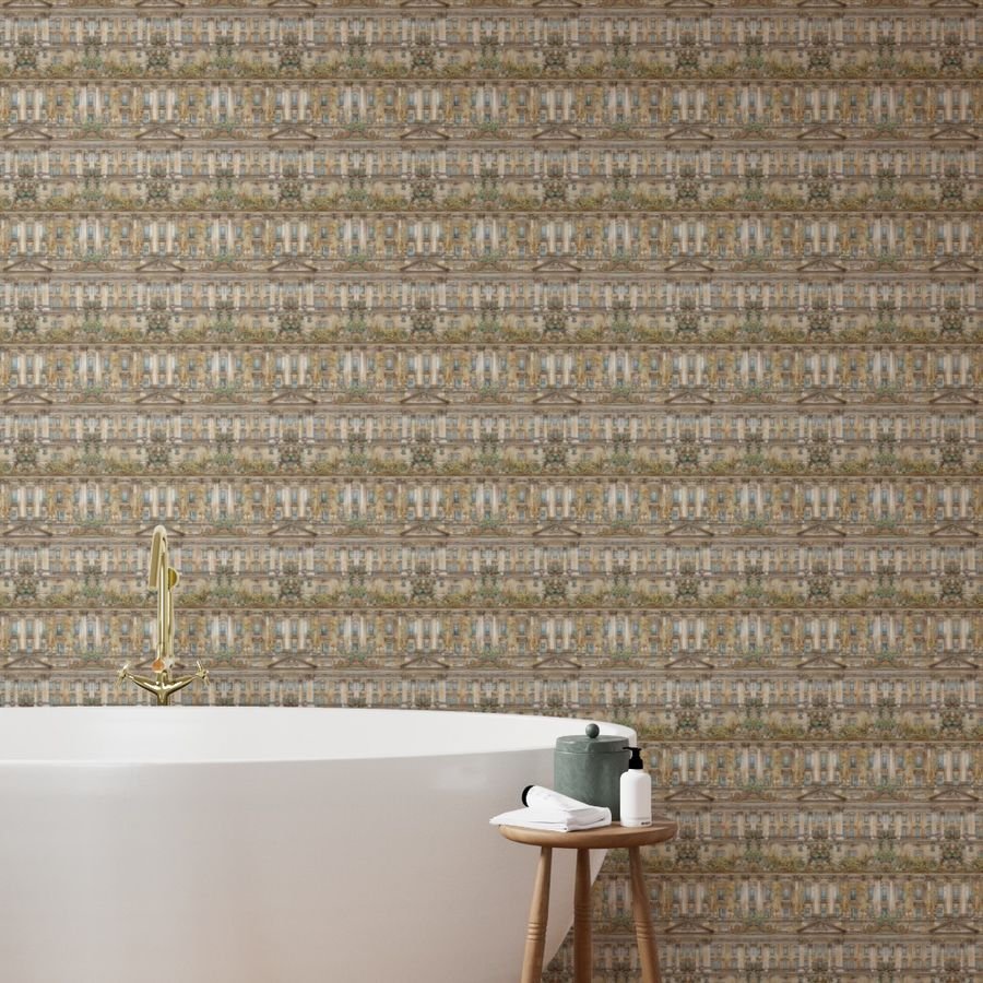 Buckingham Palace Architectural Detail in Windows Columns Pelmets Wallpaper buckingham palace wallpaper