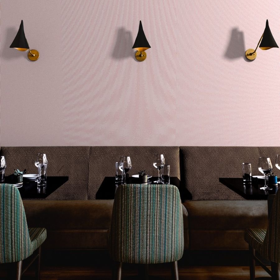 Dusty Rose Pinstripe in an English Country Garden Wallpaper wedding decor wallpaper