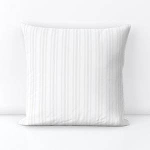 Light Dove Grey Thin Ticking Stripes on White Interior Collection Home Decor Collection calm throw pillow design