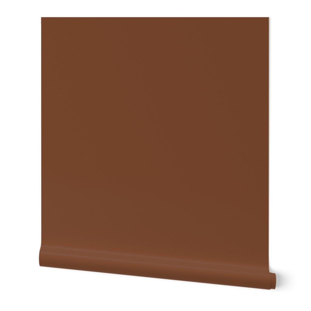 Gingerbread Spice Brown Classic Holiday Baking Inspired Solid Wallpaper brown wallpaper