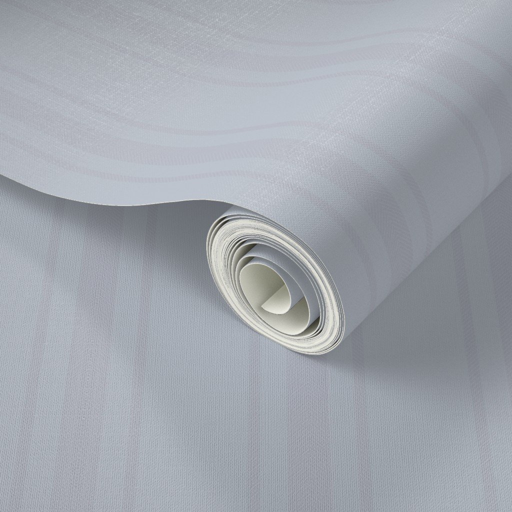 Tonal Cool Gray Tailored Ticking Stripe Cottage Farmhouse Wide Stripe Wallpaper tonal stripe wallpaper